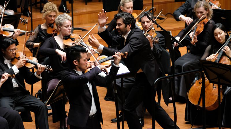 Rotterdam Philharmonic Orchestra making its third appearance at